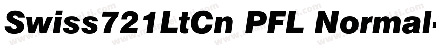 Swiss721LtCn PFL Normal字体转换